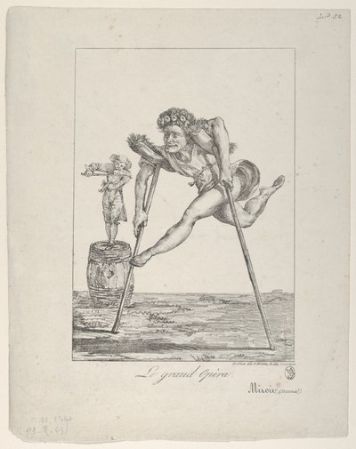 Velká opera, 1821., 1821. od Eugène Delacroix