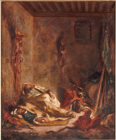 Strážnice v Meknesu od Eugène Delacroix
