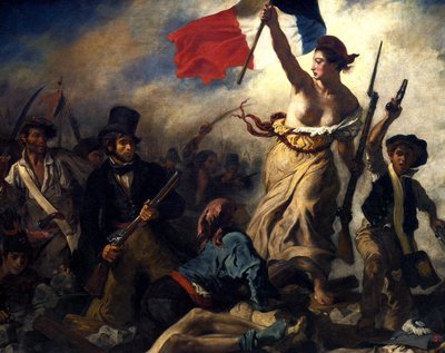 Svoboda vede lid od Eugène Delacroix