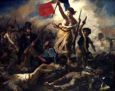 Svoboda vede lid od Eugène Delacroix