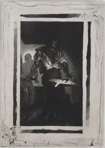 Kovář od Eugène Delacroix