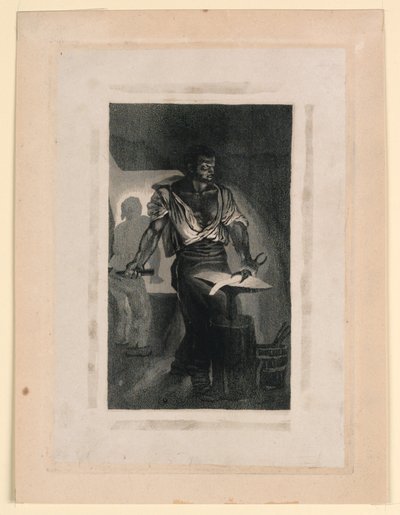 Kovář od Eugène Delacroix