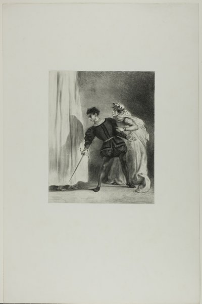 Vražda Polonia od Eugène Delacroix