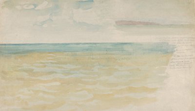 Moře v Dieppe, ca. 1852-54. od Eugène Delacroix