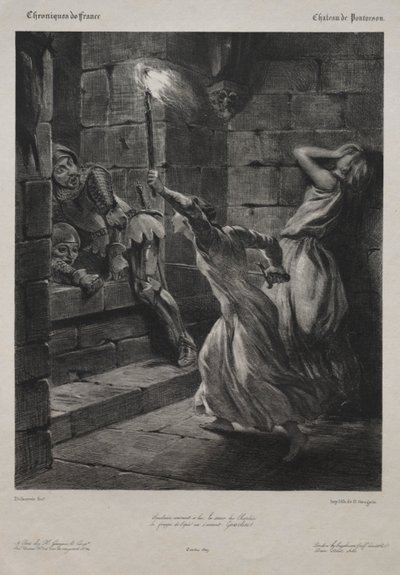 Sestra z Duguesclinu od Eugène Delacroix