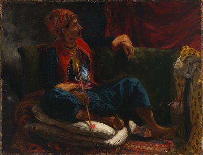 Kuřák, 19. století. od Eugène Delacroix