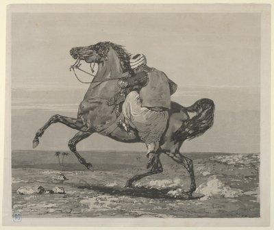 Turek nasedající na svého koně, 1824., 1824. od Eugène Delacroix