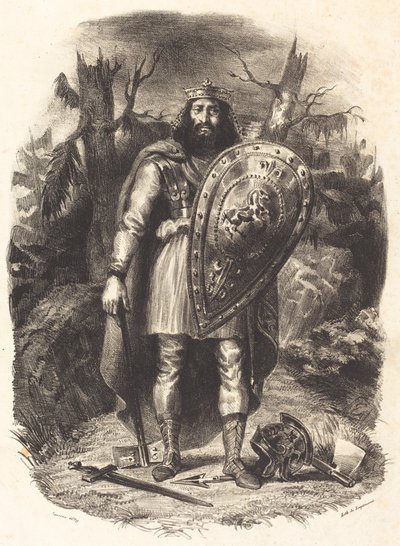 Vercingetorix od Eugène Delacroix
