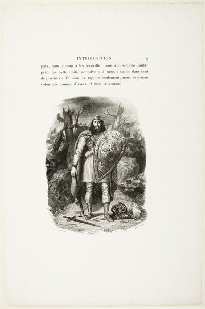 Vercingétorix od Eugène Delacroix