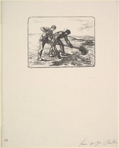 Diggers, 1830-99. od Eugène Froment