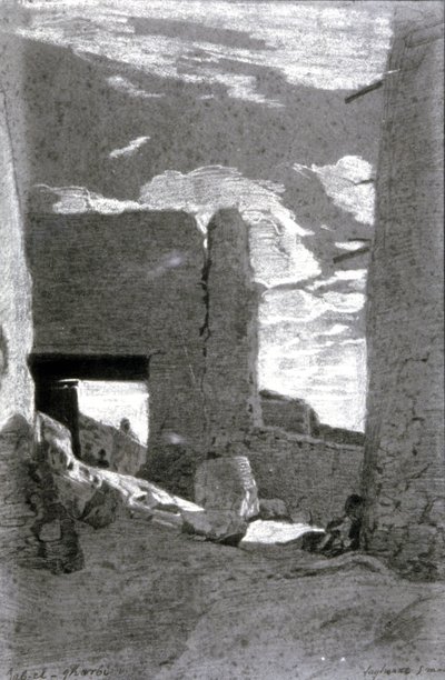 Bab El Gharbi, kielet od Eugène Fromentin