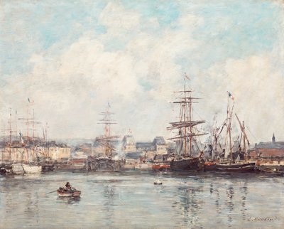 Povodí Casimir Delavigne v Le Havre od Eugene Louis Boudin