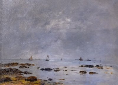 Marine - klid od Eugene Louis Boudin
