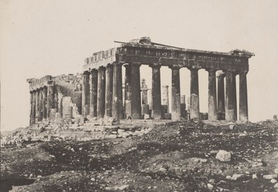 Parthenon, 1852. od Eugène Piot