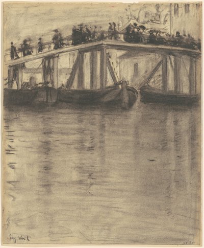 Benátský most od Eugène Vail