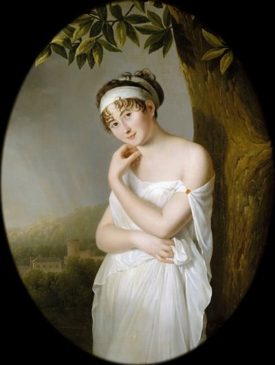 Portrét Madame Récamier, narozená Julie Bernard 1777-1849 od Eulalie Morin