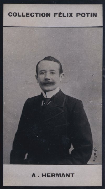 Abel Hermant (1862) (černobílá fotografie) od European Photographer