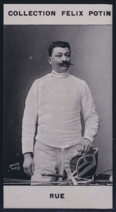 Adolphe Rue (1851) (černobílá fotografie) od European Photographer