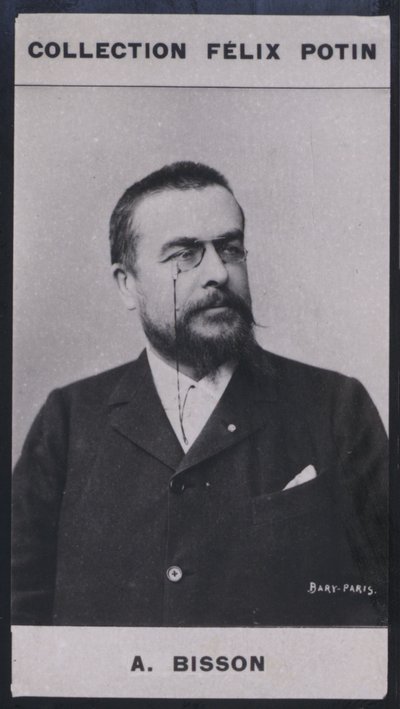 Alexandre Bisson (1848) (černobílá fotografie) od European Photographer