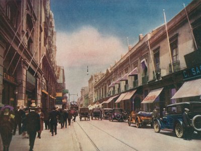Ahumada Street, Santiago, Chile (foto) od European Photographer