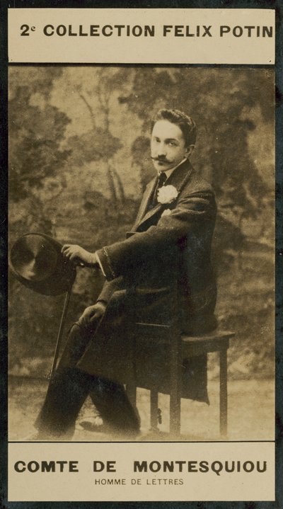 Hrabě Robert De Montesquiou, literát od European Photographer
