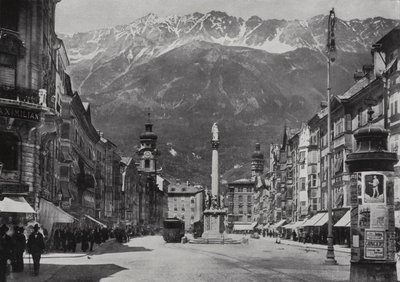 Die Theresienstrasse v Innsbrucku (č/b foto) od European Photographer