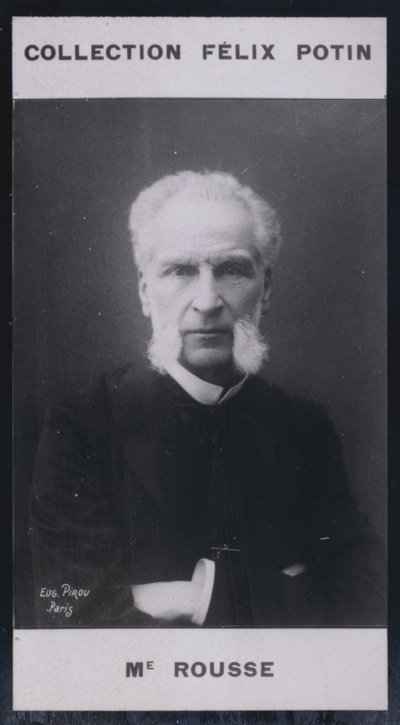 Edmond Rousse (1817) (černobílá fotografie) od European Photographer