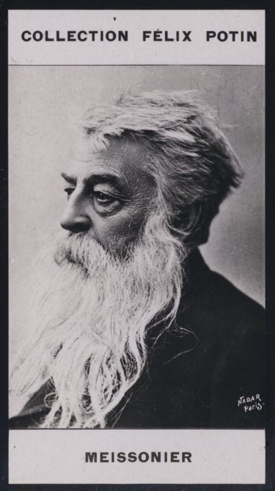 Ernest Meissonnier (1815-1891) (černobílá fotografie) od European Photographer