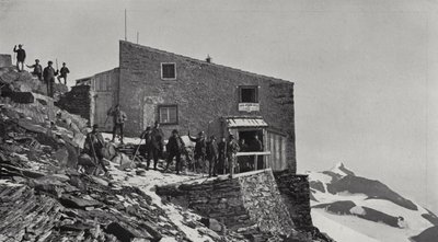 Arcivévoda Johann-Hutte proti Wiesbachhornu (černobílé foto) od European Photographer
