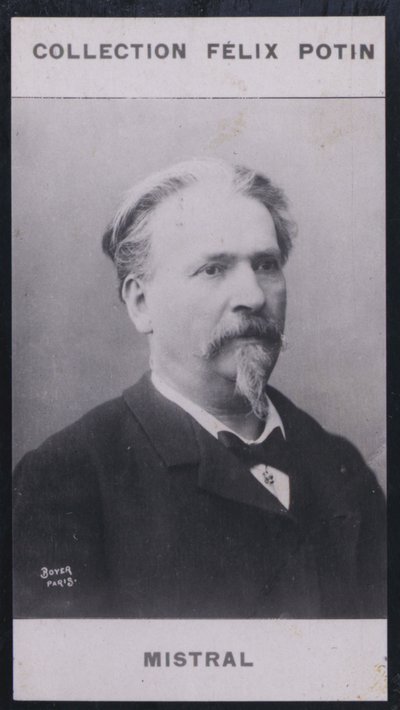 Frederic Mistral (1830) (černobílá fotografie) od European Photographer