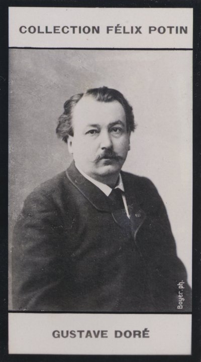 Gustave Dore (1833-1883) (černobílá fotografie) od European Photographer