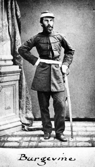 Henry Andres Burgevine, kolem roku 1860 od European Photographer