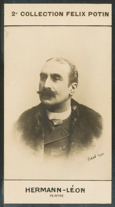 Hermann-Leon, Peintre (černobílá fotografie) od European Photographer