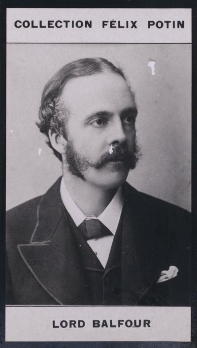 James-Arthur Balfour (1848) (černobílá fotografie) od European Photographer