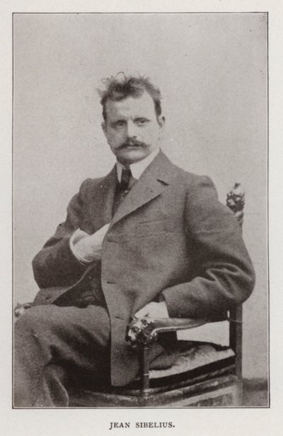 Jean Sibelius (černobílá fotografie) od European Photographer