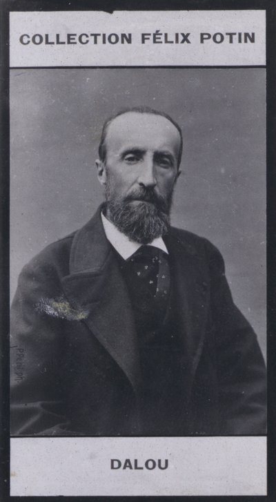 Jules Dalou (1838-1901) (černobílá fotografie) od European Photographer