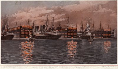 "Norddeutscher Lloyd" (čb fotografie) od European Photographer