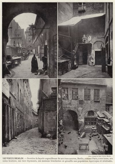 Starý Berlín (černobílý obrázek) od European Photographer
