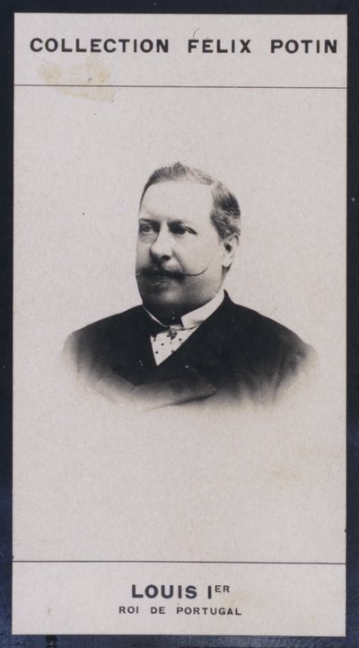 Ludvík I., portugalský král (1838-1889) (černobílá fotografie) od European Photographer