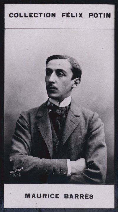 Maurice Barres (1862) (černobílá fotografie) od European Photographer