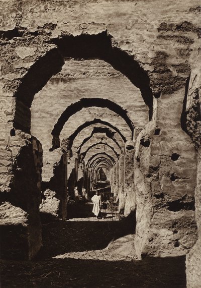 Meknes, ruiny "Haras" (černobílá fotografie) od European Photographer