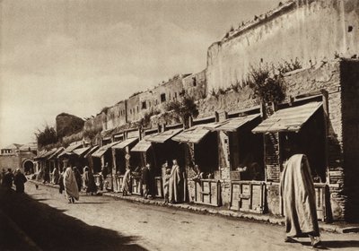 Meknes, Ulička klenotníků (čb fotografie) od European Photographer