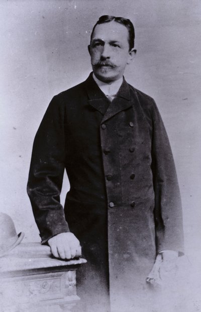 Oskar Lenz, německo-rakouský geolog a mineralog (čb foto) od European Photographer
