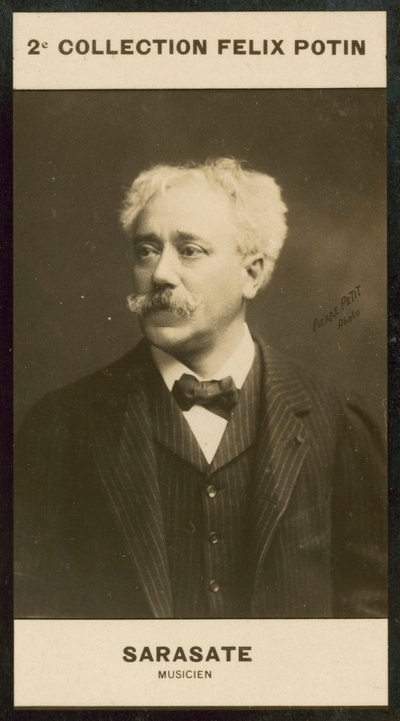 Pablo Martin Meliton de Sarasate , hudebník od European Photographer