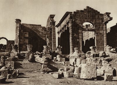 Sbeitia, Temple (čb fotografie) od European Photographer