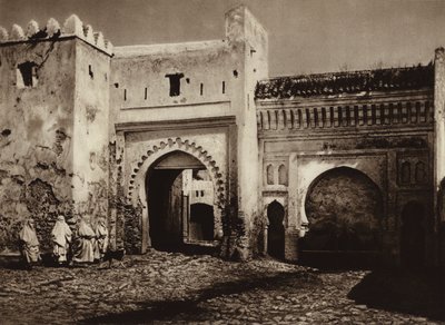 Tetuan, brána starého města (černobílá fotografie) od European Photographer