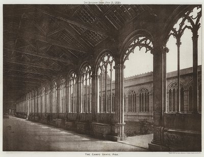 Campo Santo, Pisa (černobílá fotografie) od European Photographer