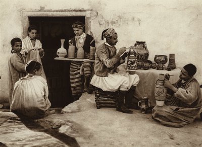 Tunis, Hrnčířská bouda (čb fotografie) od European Photographer