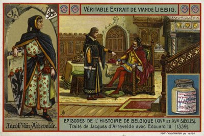 Dohoda o smlouvě mezi Jacobem van Arteveldem z Gentu a anglickým králem Edwardem III., 1339 od European School