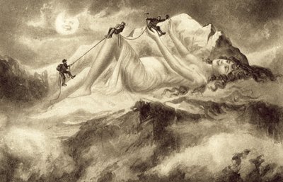 Alpinismus (litografie) od European School